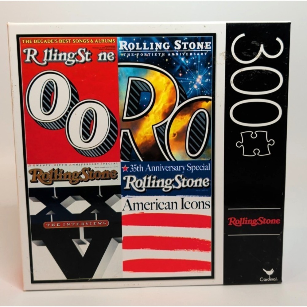 Rolling Stone Magazine Cover 300 Piece Jigsaw Puzzle - NEW